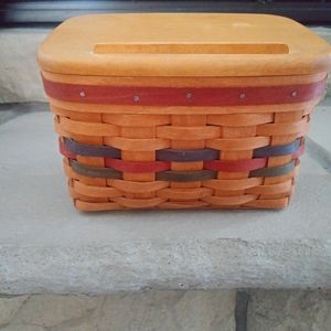 LONGABERGER RECIPE BASKET